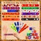 56 PCS Halloween Party Favors, Halloween Slap Bracelets, Snap Bracelets, Bulk Halloween Toys For Halloween Birthday Party Supplies